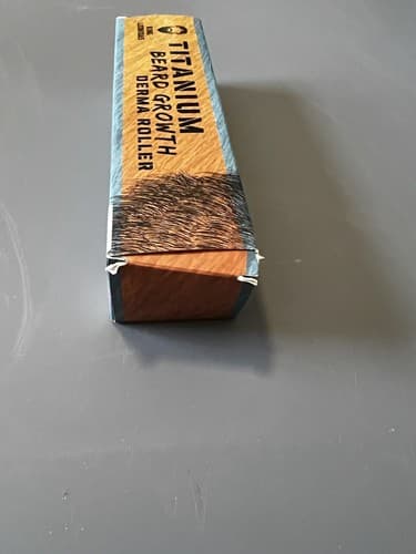 King Leonidas Beard Growth Derma Roller 0.3 mm Sterile Titanium Grooming NEW NIP - Thumbnail 4