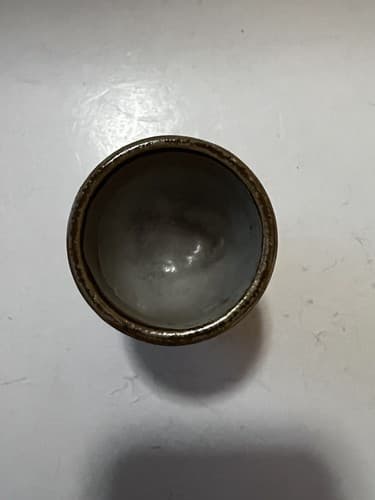 SNAIL Shot Glass Hand Made Art Studio Pottery 2.25" Slug - Thumbnail 7