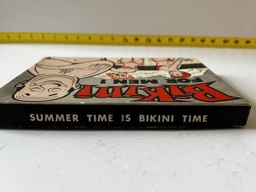 Vintage Gag Gift Adult Racy Men Man Bikini Theme White Elephant Exchange Joke - Thumbnail 7