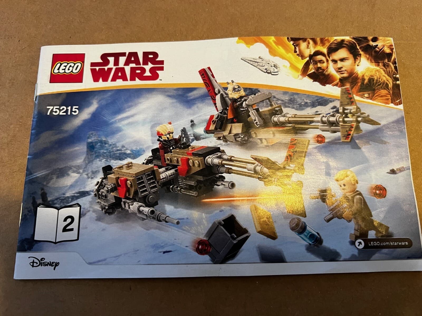 LEGO 75215 Star Wars Instruction Manual ONLY Cloud-Rider Swoop Bikes Books 1 & 2 - Thumbnail 3