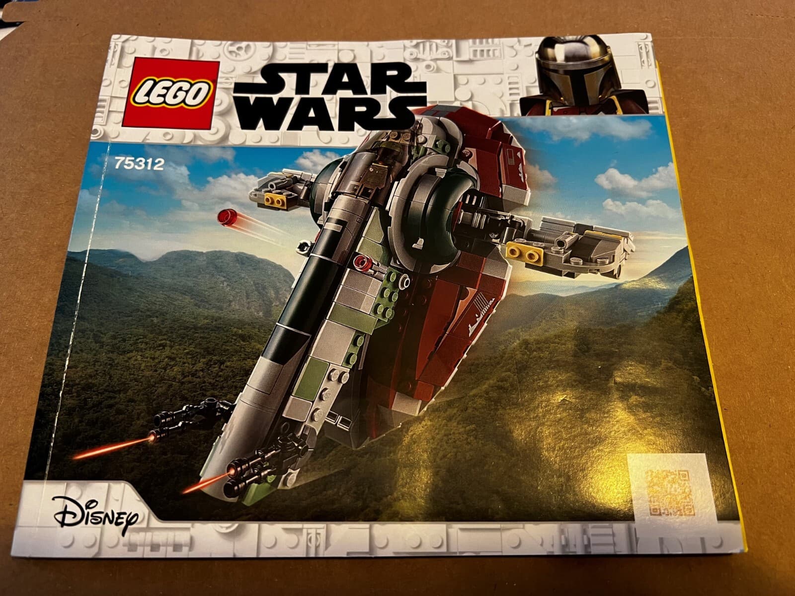 LEGO 75312 Star Wars Instruction Manual ONLY Boba Fett's Starship