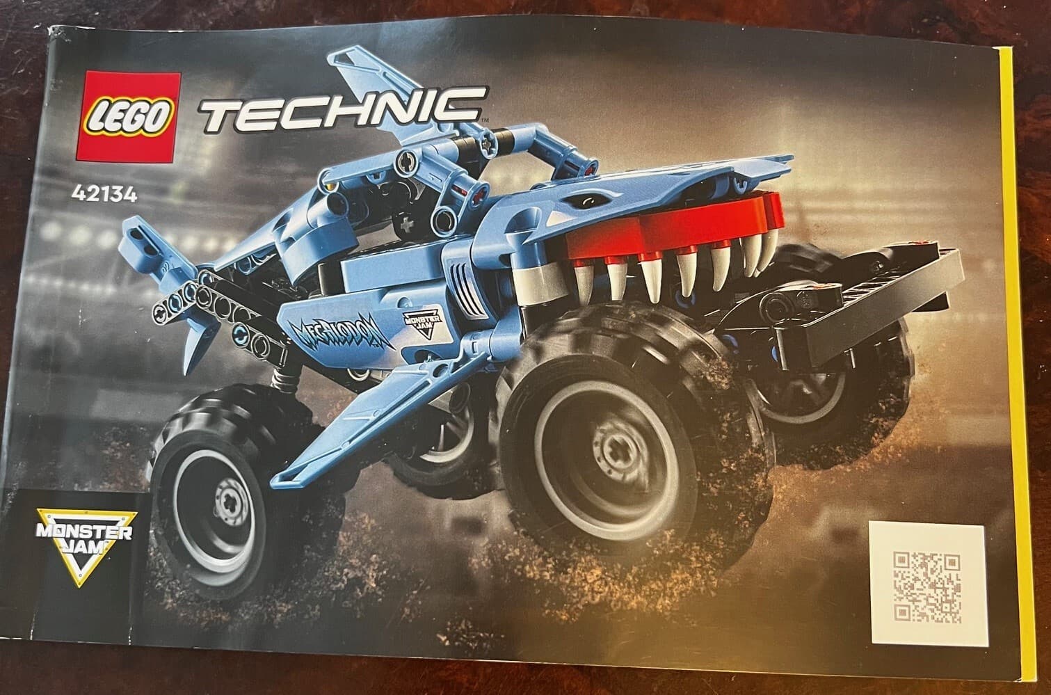 LEGO 42134 TECHNIC Instruction Manual ONLY Monster Jam Megalodon