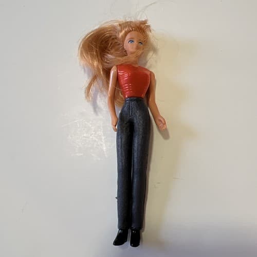 RARE Barbie Strawberry Blonde Vintage Original Mattel Barbie Happy Meal Toy