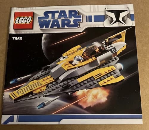 LEGO Star Wars 7669 Instruction Manual Replacement Booklet INSTRUCTIONS ONLY