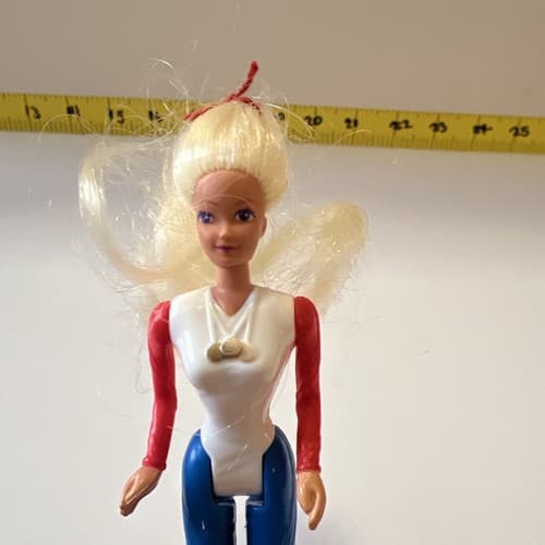 RARE Barbie Olympics Vintage Original Mattel Barbie Olympian Happy Meal Toy - Thumbnail 6