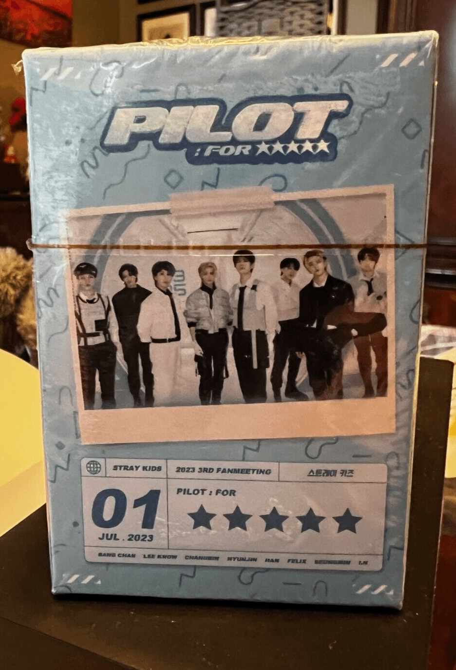 Stray Kids 3rd Fan Meeting Fanmeeting Pilot Photocards Lomo Cards 5 Star NEW
