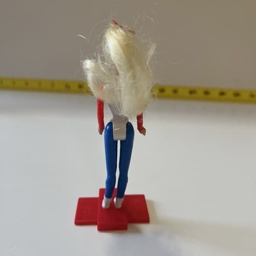 RARE Barbie Olympics Vintage Original Mattel Barbie Olympian Happy Meal Toy - Thumbnail 3