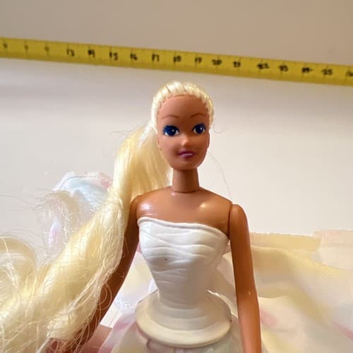 RARE Barbie Angel Princess Vintage Original Mattel Barbie Happy Meal Toy - Thumbnail 5