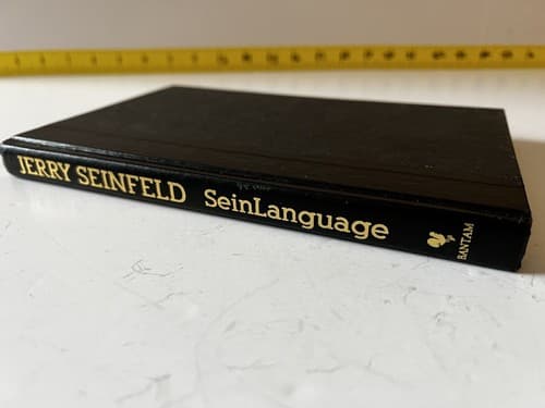 Sein Language by Jerry Seinfeld Hardcover Book - Thumbnail 2