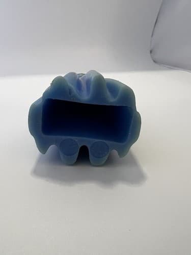 Snow White Vintage 1970 Walt Disney Louis Marx Blue Plastic Figure - Thumbnail 5