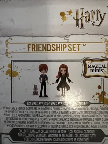 Wizarding World Harry Potter Magical Minis Ron Ginny Weasley Friendship NEW NIB - Thumbnail 8
