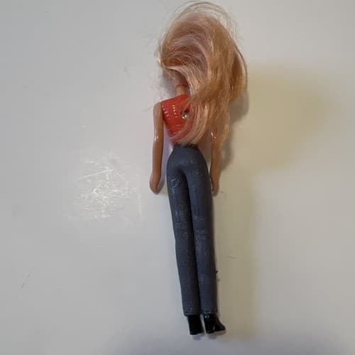 RARE Barbie Strawberry Blonde Vintage Original Mattel Barbie Happy Meal Toy - Thumbnail 2