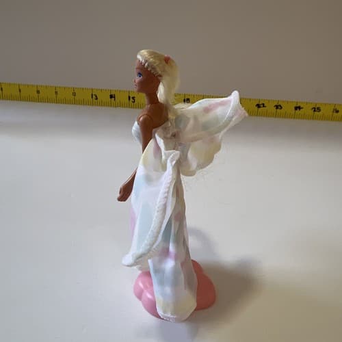 RARE Barbie Angel Princess Vintage Original Mattel Barbie Happy Meal Toy - Thumbnail 2
