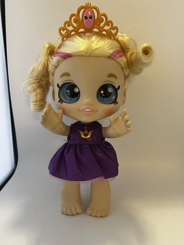 Moose Toys Kindi Kids Tiara Sparkles 10" Doll Bobblehead Princess