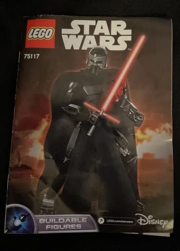 LEGO 75117 Star Wars Instruction Manual ONLY Kylo Ren