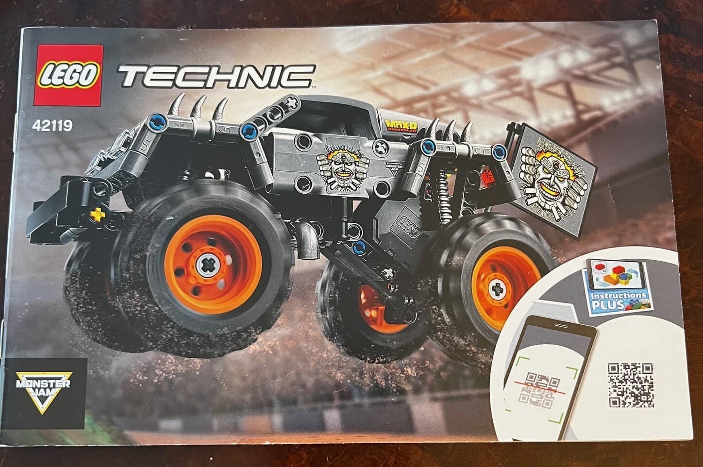 LEGO 42119 TECHNIC Instruction Manual ONLY Monster Jam Max-D