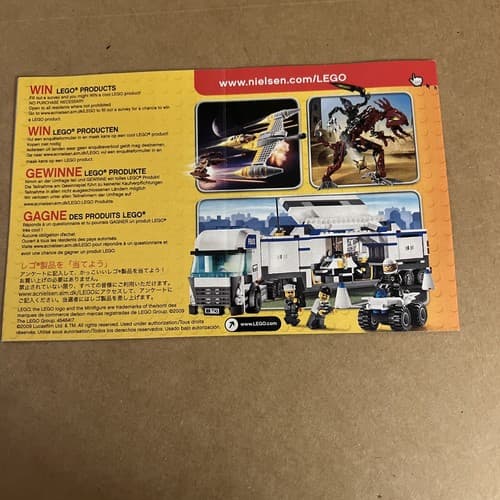 LEGO Star Wars 8015 Instruction Manual Replacement Booklet INSTRUCTIONS ONLY - Thumbnail 2