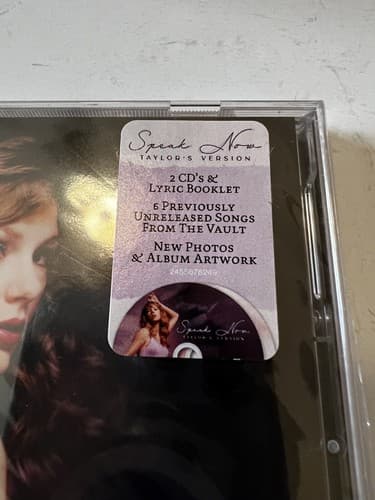Taylor Swift Speak Now (Taylor's Version) 2 CD Mine Sparks Fly Mean NEW SEALED - Thumbnail 5