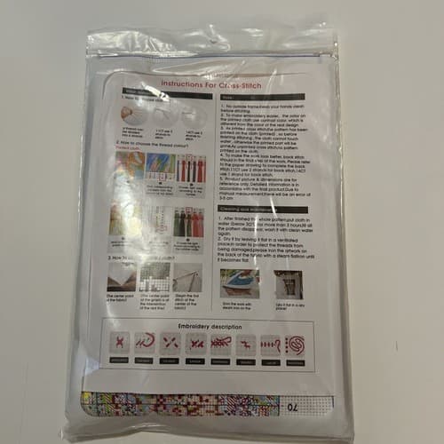 Funchey Cross Stitch Kit Birds In The Tree BRAND NEW 40x50cm - Thumbnail 2