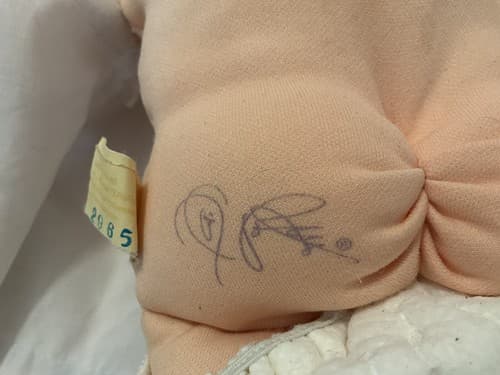 Rare First Edition Hasbro Cabbage Patch Kids Doll Vintage 1991 Rare Signature - Thumbnail 2