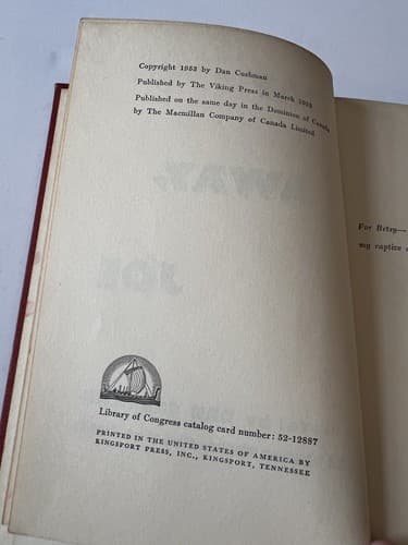 Stay Away Joe by Dan Cushman 1953 Hard Cover HC First Edition Hardback Vintage - Thumbnail 7