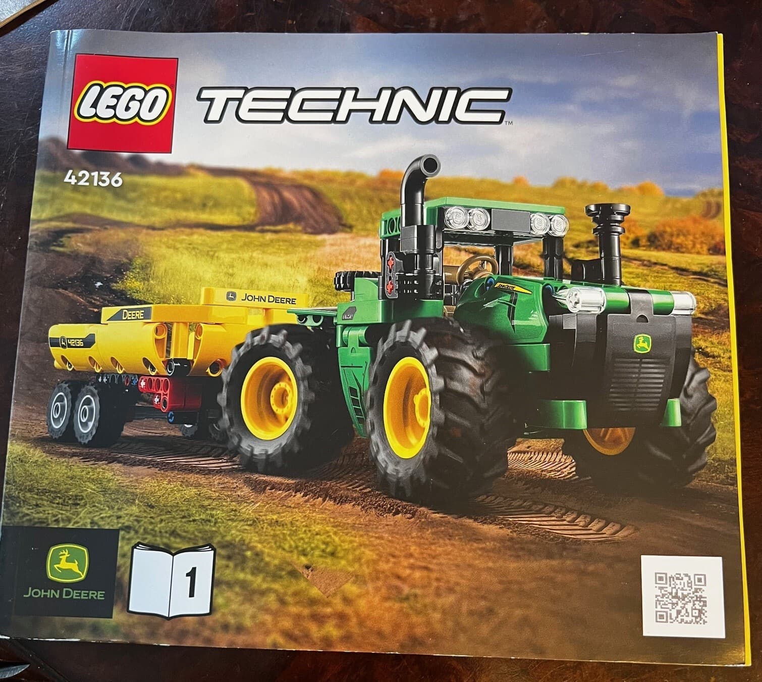 LEGO 42136 TECHNIC Instruction Manual ONLY John Deere 9620R 4WD Tractor Book 1&2 - Thumbnail 2