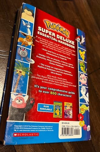 Pokemon Super Deluxe Essential Handbook Scholastic (Paperback, 2021) VGC - Thumbnail 8