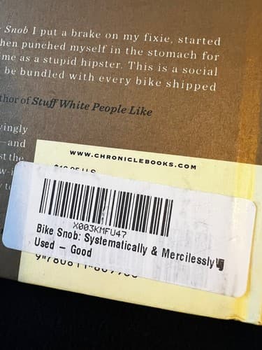 Bike Snob Book NYC Hard Mercilessly Realigning the World of Cycling Bicycle - Thumbnail 7