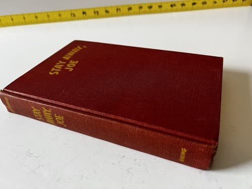 Stay Away Joe by Dan Cushman 1953 Hard Cover HC First Edition Hardback Vintage - Thumbnail 10