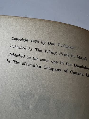 Stay Away Joe by Dan Cushman 1953 Hard Cover HC First Edition Hardback Vintage - Thumbnail 8