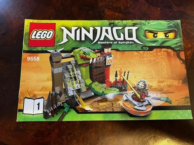 LEGO 9558 NINJAGO Instruction Manual ONLY Training Set - Thumbnail 2