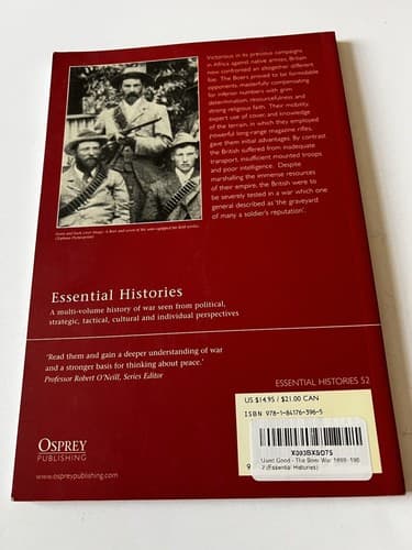 The Boer War 1899 - 1902 Essential Histories Book Paperback Reference - Thumbnail 2