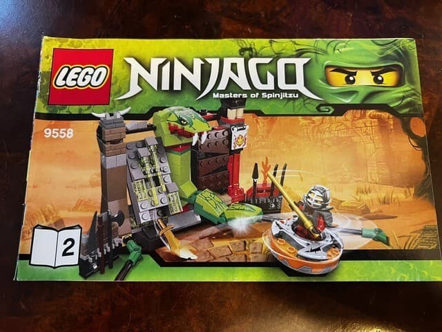 LEGO 9558 NINJAGO Instruction Manual ONLY Training Set - Thumbnail 3