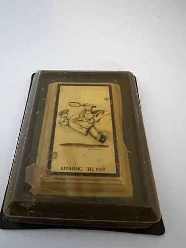 Village Bath Product Gary Patterson RUSHING THE NET Tennis Decorative Soap Sport