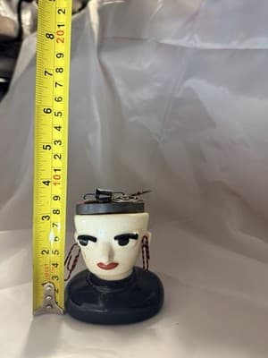 Amy Hardacre Magnetic Head Paper Clip Series Holder 2006 Desk Decor Art Deco Mod - Thumbnail 15