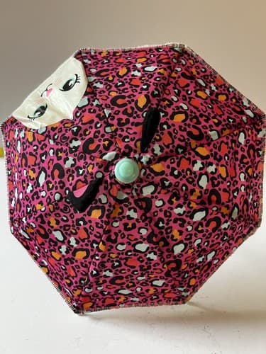 My Life As Doll Cat Kitty Rainy Day Play Umbrella 12" Tall Doll Accessories - Thumbnail 3