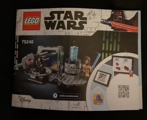 LEGO 75246 Star Wars Instruction Manual ONLY Death Star Cannon
