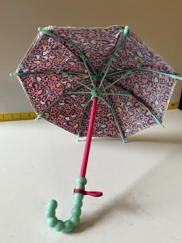 My Life As Doll Cat Kitty Rainy Day Play Umbrella 12" Tall Doll Accessories - Thumbnail 4
