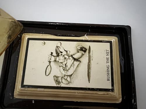 Village Bath Product Gary Patterson RUSHING THE NET Tennis Decorative Soap Sport - Thumbnail 6