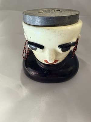 Amy Hardacre Magnetic Head Paper Clip Series Holder 2006 Desk Decor Art Deco Mod - Thumbnail 13