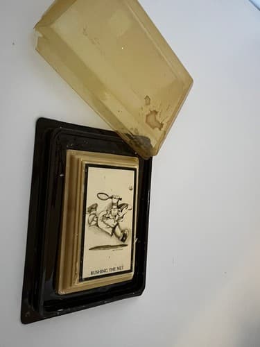 Village Bath Product Gary Patterson RUSHING THE NET Tennis Decorative Soap Sport - Thumbnail 5