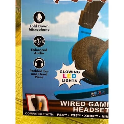 NEW ONE PIECE Wired Gaming Headset LED Multi Compatible Platform - Thumbnail 10
