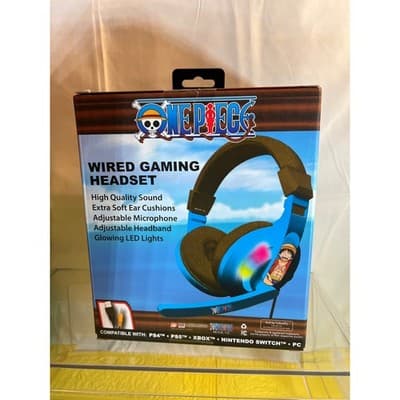 NEW ONE PIECE Wired Gaming Headset LED Multi Compatible Platform - Thumbnail 4