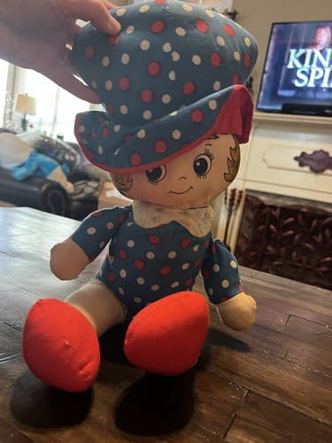 Large Vintage STRAWBERRY SHORTCAKE Plush Rag Doll ~ 20” RARE Figure Toy - Thumbnail 12