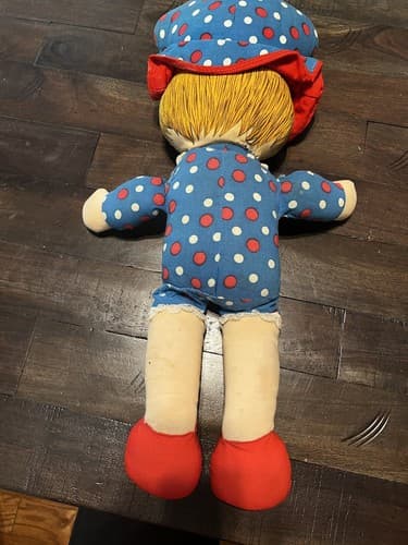 Large Vintage STRAWBERRY SHORTCAKE Plush Rag Doll ~ 20” RARE Figure Toy - Thumbnail 5