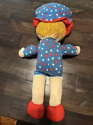 Large Vintage STRAWBERRY SHORTCAKE Plush Rag Doll ~ 20” RARE Figure Toy - Thumbnail 6