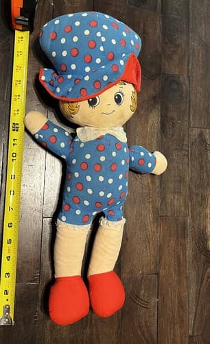 Large Vintage STRAWBERRY SHORTCAKE Plush Rag Doll ~ 20” RARE Figure Toy - Thumbnail 11