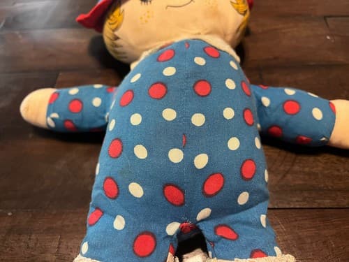 Large Vintage STRAWBERRY SHORTCAKE Plush Rag Doll ~ 20” RARE Figure Toy - Thumbnail 3
