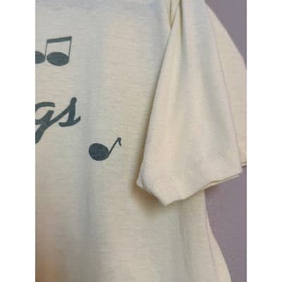 Gulf Coast Sportswear Vintage Hastings Guitar Music Store T Shirt Yellow Men’s L - Thumbnail 6