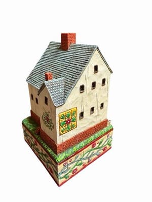 Set Heartwood Creek Jim Shore Main House And Amish Salt Cabin Home Enesco Both - Thumbnail 16
